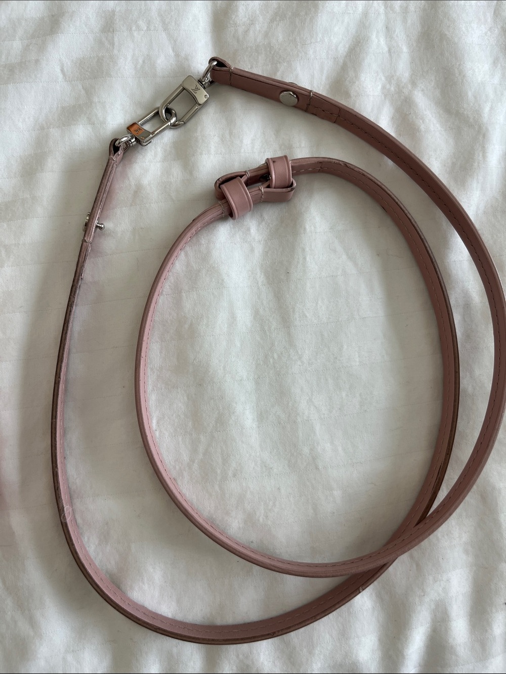 Louis Vuitton Pink Epi Leather Mini Shoulder Bag with Silver Chain Strap - Picture 2 of 7